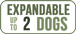 Up to 2 Dogs