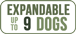Up to 9 Dogs