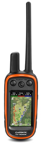 The Garmin Alpha 100 GPS Dog Tracking Handheld Device
