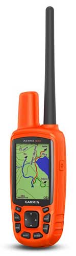 garmin astro 430 handheld transmitter detail