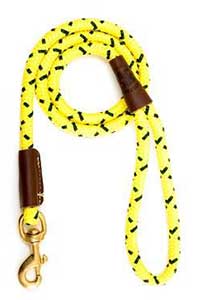 Mendota Yellow 4 Foot Snap Leash