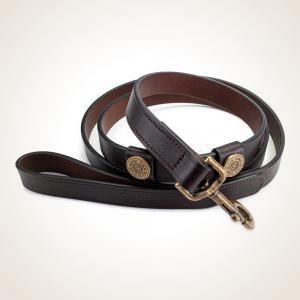 King Buck Premium Leather Leash 6-Foot