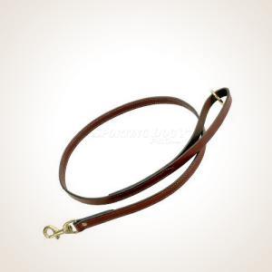 Mendota 3/4" x 4' Leather Flat Snap Leash