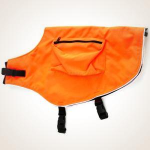 Mendota Canine Field Jacket - Orange w/ Reflective Trim