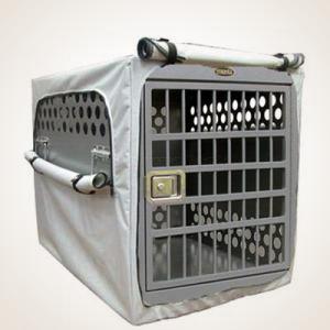 Zinger 4000 Deluxe 30" Dog Crate - Angle