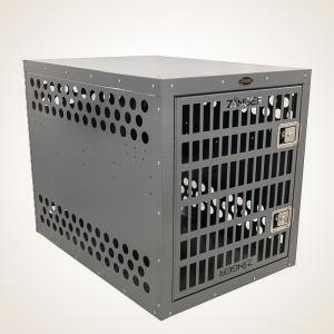 Zinger 5000 Deluxe 30" Dog Crate - Angle