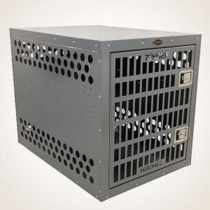 Zinger 5500 Deluxe 42" Dog Crate - Angle