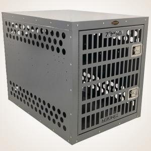 Zinger 6000 Deluxe 44" Dog Crate - Angle